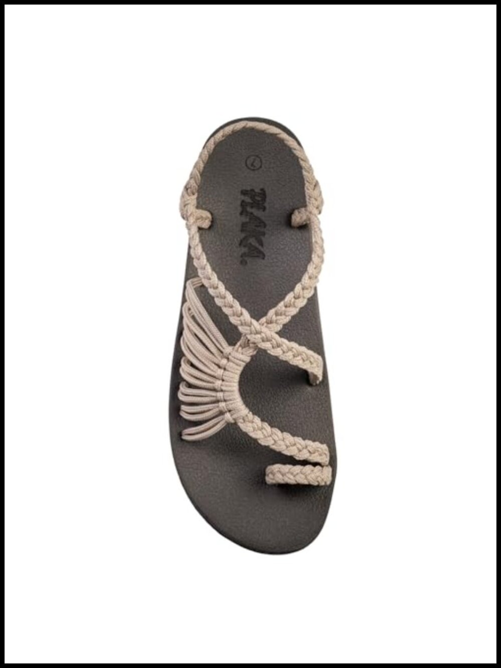 Supportive Strappy Sandals with Arch Support for Beach & Casual Walks